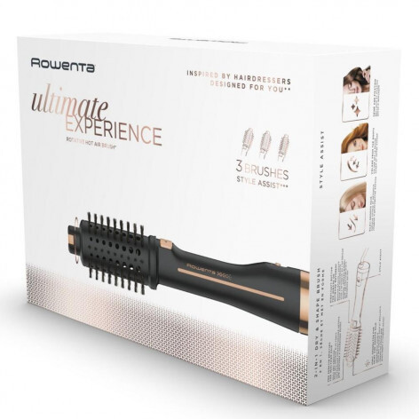 Купить Фен-щетка Rowenta CF9620F0 черный/золотистый  9925671. Характеристики, отзывы и цены в Донецке