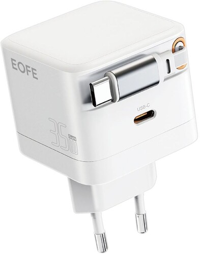 Купить Сетевое зарядное устройство EOFE E305 белый  5629226. Характеристики, отзывы и цены в Донецке