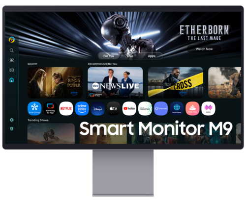 Купить 32" Смарт-монитор Samsung Smart M9 M90SF S32FM902SI серый  5629037. Характеристики, отзывы и цены в Донецке