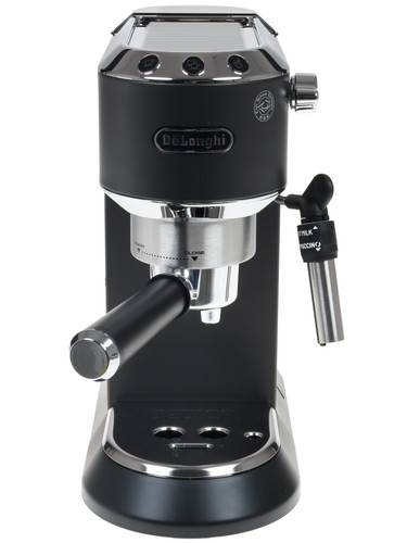 Купить Кофеварка рожковая DeLonghi Dedica EC 685.BK черный  1130459. Характеристики, отзывы и цены в Донецке