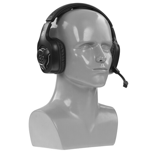 Купить Беспроводные/проводные наушники Оклик HS-L575G черный 2024  9200703. Характеристики, отзывы и цены в Донецке
