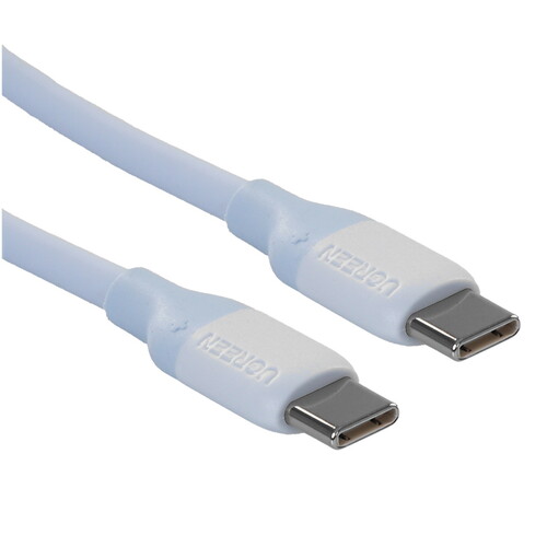 Купить Кабель круглый Ugreen USB Type-C - USB Type-C голубой 2 м  9155083. Характеристики, отзывы и цены в Донецке