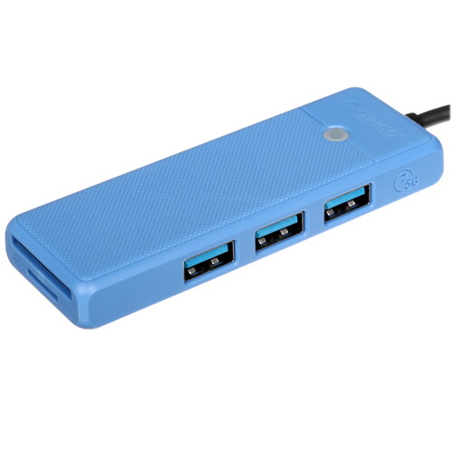 Купить USB-разветвитель ORICO PAPW3AT-U3-015-BL-EP  5471106. Характеристики, отзывы и цены в Донецке