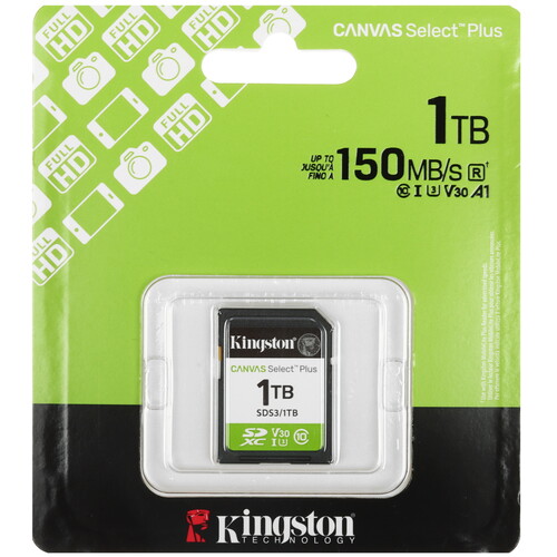 Купить Карта памяти Kingston SDXC 1000 ГБ  5634480. Характеристики, отзывы и цены в Донецке