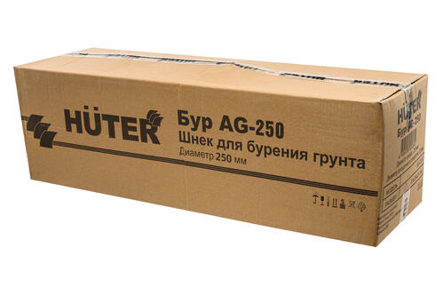 Купить Шнек для грунта Huter AG-250  1263956. Характеристики, отзывы и цены в Донецке