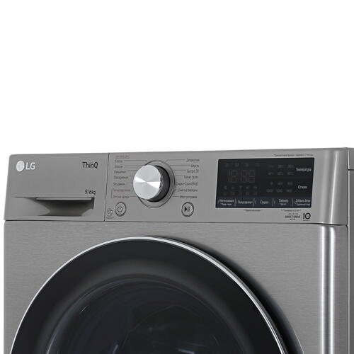 Купить Стирально-сушильная машина LG F4V5VG2S серебристый  5319353. Характеристики, отзывы и цены в Донецке