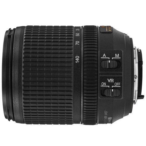 Купить Объектив Nikon NIKKOR AF-S DX 18-140mm f/3.5-5.6 G ED VR  5079437. Характеристики, отзывы и цены в Донецке