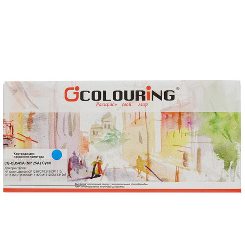 Купить Картридж лазерный Colouring CG-CB541A/716 синий  1377661. Характеристики, отзывы и цены в Донецке