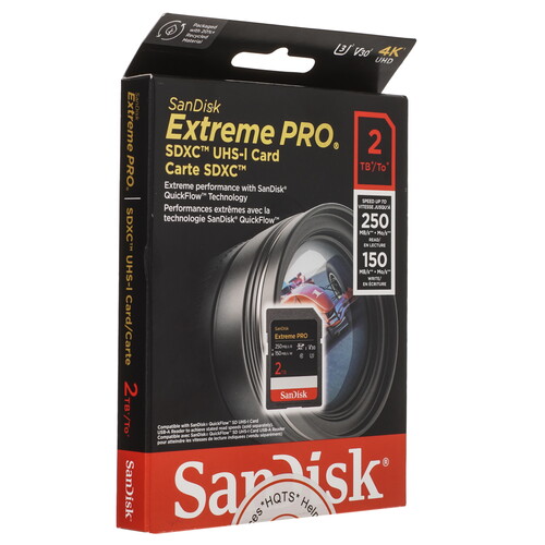 Купить Карта памяти SanDisk Extreme Pro SDHC 2048 ГБ [SDSDXXD-2T00-GN4IN]  5606457. Характеристики, отзывы и цены в Донецке