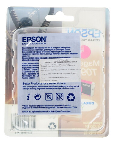 Купить Картридж Epson T0923 пурпурный  0502813. Характеристики, отзывы и цены в Донецке