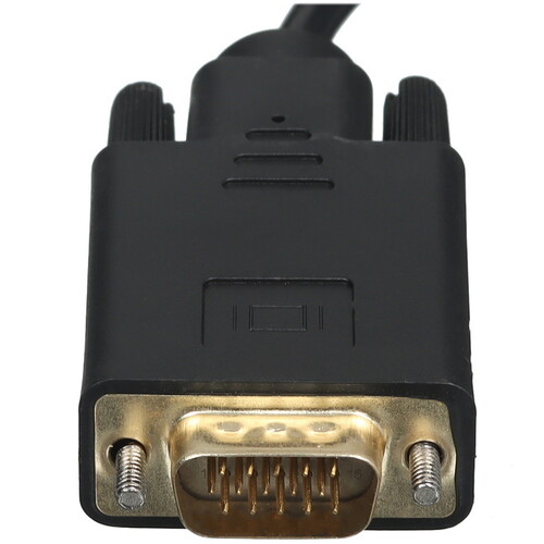 Купить Кабель однонаправленный VCOM HDMI - VGA, 1.8 м  5471572. Характеристики, отзывы и цены в Донецке
