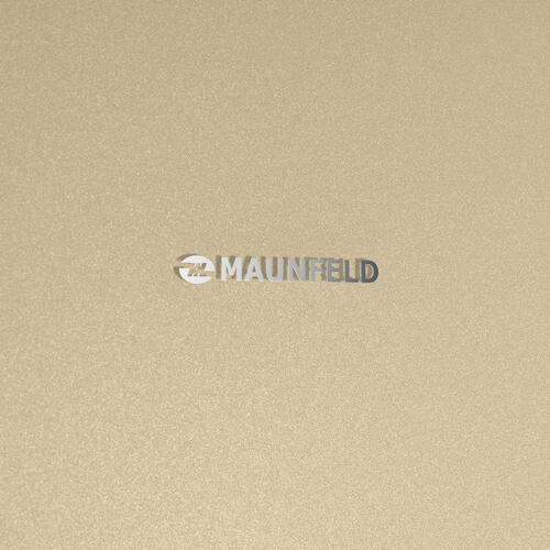 Купить Холодильник с морозильником   MAUNFELD MFF185NFBG бежевый  8160393. Характеристики, отзывы и цены в Донецке
