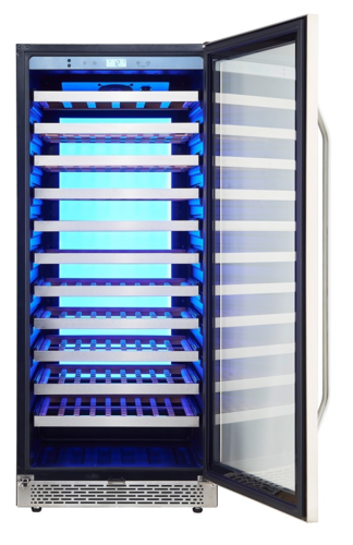 Купить Винный шкаф Cavanova CV102-1TL серебристый  9189163. Характеристики, отзывы и цены в Донецке