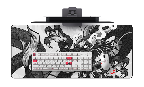 Купить Коврик ARDOR GAMING GM-XL Asia Dragon Black and White (XL) черный  5050637. Характеристики, отзывы и цены в Донецке