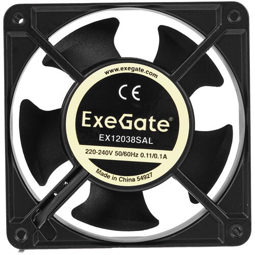 Купить Вентилятор ExeGate EX12038SAL [EX289020RUS]  5354903. Характеристики, отзывы и цены в Донецке