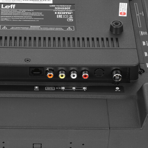 Купить 31.5" (80 см) Телевизор Leff 32H550T черный  9225893. Характеристики, отзывы и цены в Донецке