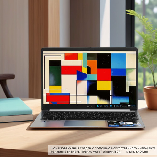 Купить 15.6" Ноутбук Tecno Megabook T15RA серый  5633837. Характеристики, отзывы и цены в Донецке