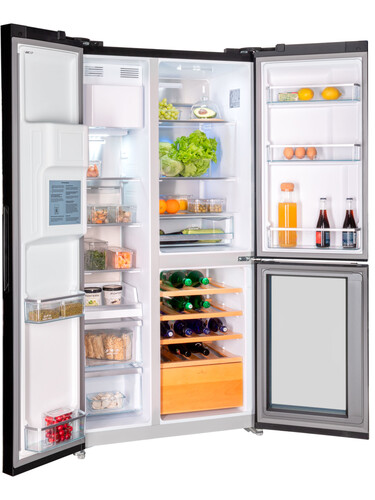 Купить Холодильник многодверный   HIBERG i-RFS 750G B черный  9168745. Характеристики, отзывы и цены в Донецке