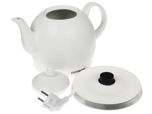 Купить Электрочайник Polaris PWK 1260 белый  1223121. Характеристики, отзывы и цены в Донецке