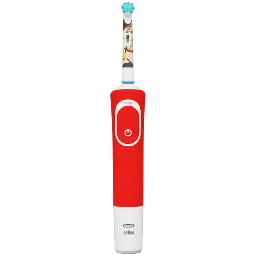 Купить Электрическая зубная щетка Braun Oral-B Vitality Kids D100.423.2K StarWars белый, красный  5482657. Характеристики, отзывы и цены в Донецке