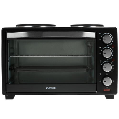 Купить Мини-печь DEXP VN-3016 HP черный  4766155. Характеристики, отзывы и цены в Донецке