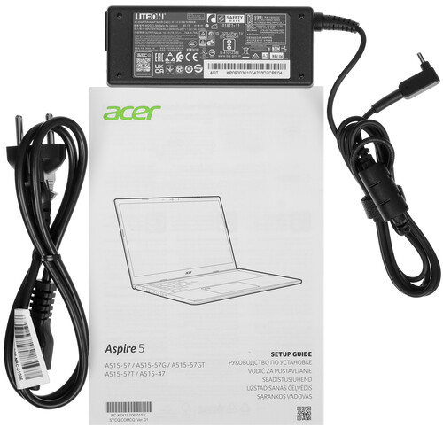 Купить 15.6" Ноутбук Acer Aspire 5 A515-57-73G5 серый  5436463. Характеристики, отзывы и цены в Донецке