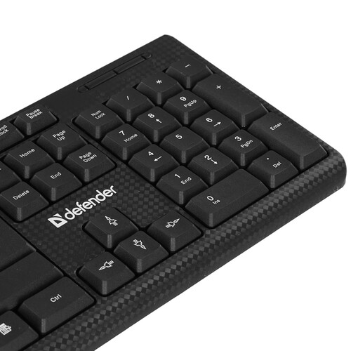 Купить Клавиатура+мышь  проводная  Defender Triumph C-991 черный  9197226. Характеристики, отзывы и цены в Донецке