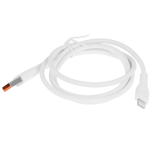 Купить Кабель круглый LANEX Lightning 8-pin - USB 2.0 Type-A белый 1 м  9280465. Характеристики, отзывы и цены в Донецке