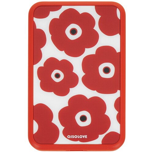 Купить Портативный аккумулятор Solove W21 Flower красный  5479951. Характеристики, отзывы и цены в Донецке