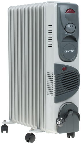 Купить Масляный обогреватель Centek CT-6204 белый  1162600. Характеристики, отзывы и цены в Донецке