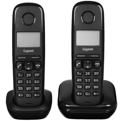 Купить Телефон беспроводной (DECT) Gigaset A170 DUO  4761121. Характеристики, отзывы и цены в Донецке