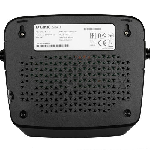 Купить Wi-Fi роутер D-Link DIR-615/Z1A  5052396. Характеристики, отзывы и цены в Донецке