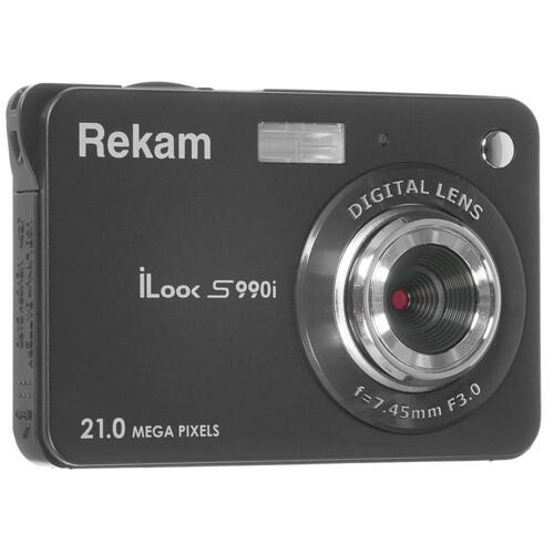 Купить Компактный фотоаппарат Rekam iLook S990i черный  1690128. Характеристики, отзывы и цены в Донецке