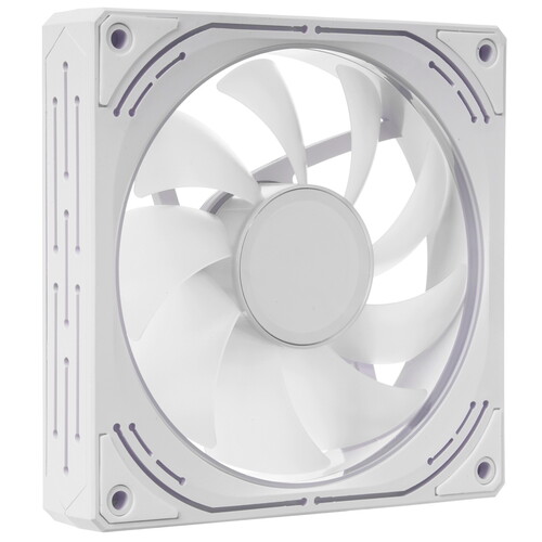 Купить Вентилятор GiNZZU 12MW6 [RGB12MW6] белый  9230102. Характеристики, отзывы и цены в Донецке