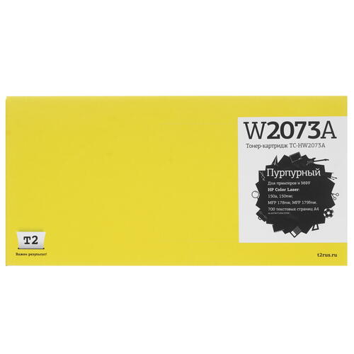 Купить Картридж лазерный T2 TC-HW2073A пурпурный, с чипом  9981592. Характеристики, отзывы и цены в Донецке