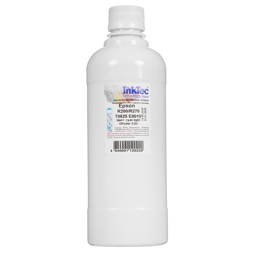 Купить Чернила  InkTec E0010 светло-голубой  5602100. Характеристики, отзывы и цены в Донецке