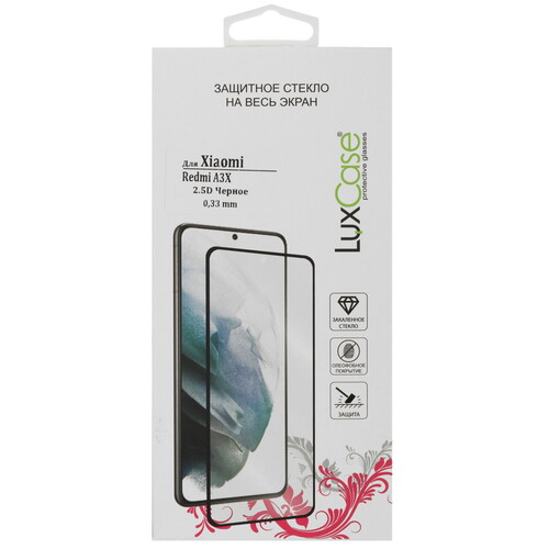 Купить Защитное стекло LuxCase для экрана Xiaomi Redmi A3x/ POCO C61  5490538. Характеристики, отзывы и цены в Донецке