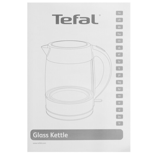 Купить Электрочайник Tefal KI772138 серебристый  9225083. Характеристики, отзывы и цены в Донецке