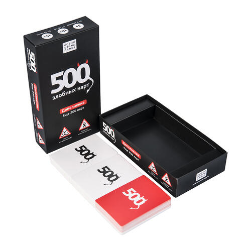 Купить Дополнение для игры "500 злобных карт. Дополнение 3. Набор Чёрный"  4887341. Характеристики, отзывы и цены в Донецке