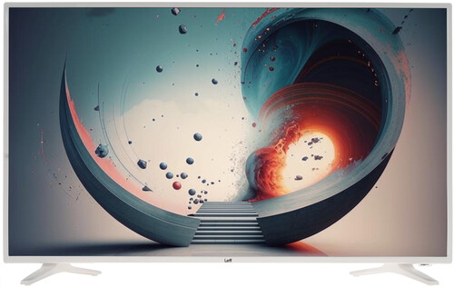 Купить 43" (108 см) Телевизор Leff 43F691T белый  9229062. Характеристики, отзывы и цены в Донецке