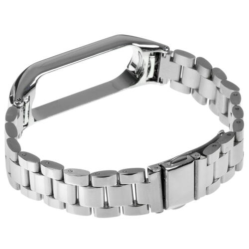 Купить Ремешок Aceline для Xiaomi Mi Smart Band 5/ 6/ Amazfit Band 5 серебристый  5045629. Характеристики, отзывы и цены в Донецке