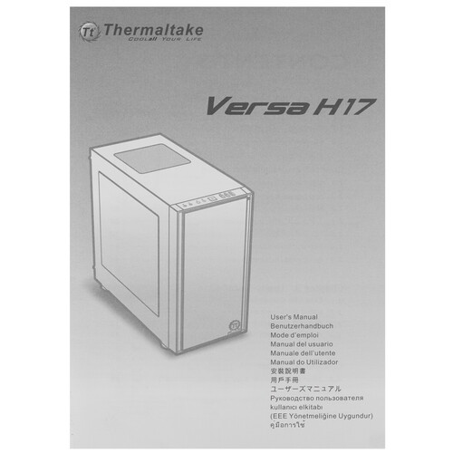 Купить Корпус Thermaltake Versa H17  5646251. Характеристики, отзывы и цены в Донецке