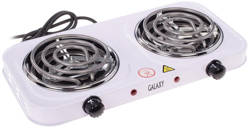 Купить Плита компактная электрическая Galaxy GL3004 белый  1028608. Характеристики, отзывы и цены в Донецке
