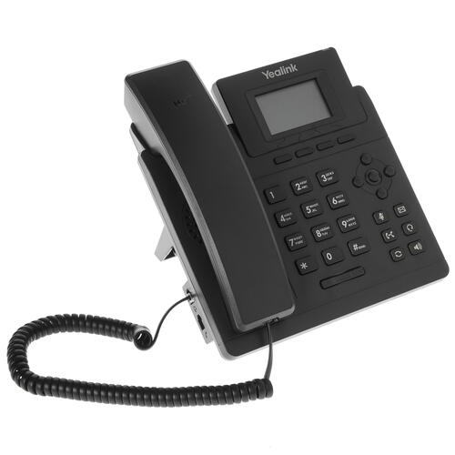 Купить Телефон VoIP Yealink SIP-T30P (без БП) черный  4806415. Характеристики, отзывы и цены в Донецке