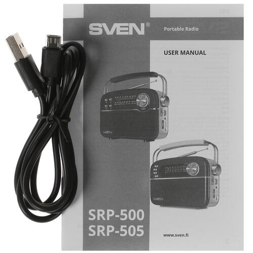 Купить Радиоприемник SVEN SRP-505 белый  9908363. Характеристики, отзывы и цены в Донецке
