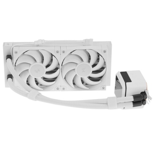 Купить Система охлаждения DEEPCOOL MYSTIQUE 240 WH  белая  5600531. Характеристики, отзывы и цены в Донецке