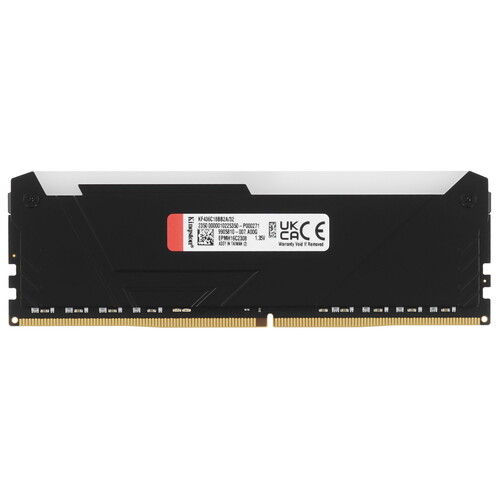 Купить Оперативная память Kingston FURY Beast Black RGB [KF436C18BB2A/32] 32 ГБ  9100101. Характеристики, отзывы и цены в Донецке
