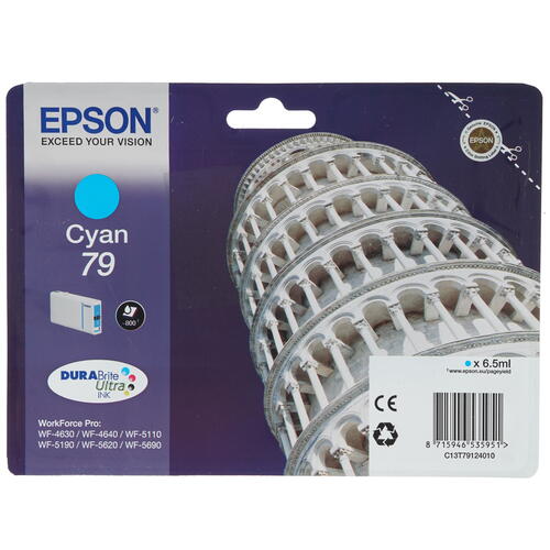 Купить Картридж Epson T7912 голубой  1022565. Характеристики, отзывы и цены в Донецке