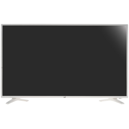 Купить 42.5" (108 см) Телевизор Leff 43U691T белый  5615048. Характеристики, отзывы и цены в Донецке