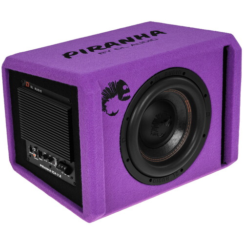 Купить Автосабвуфер активный DL Audio Piranha 10A V.2 Purple  9285799. Характеристики, отзывы и цены в Донецке
